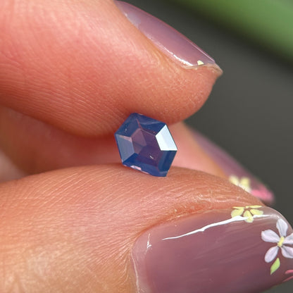 0.41ct Natural Blue Milky Sapphire Vietnam