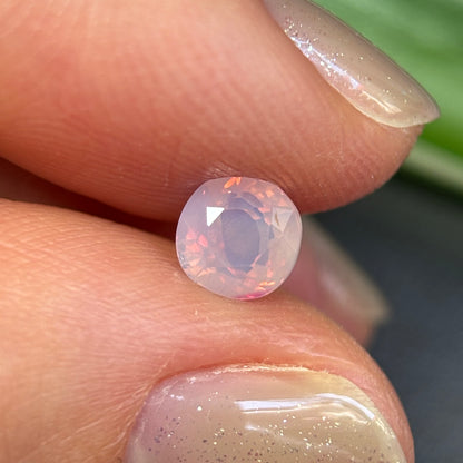 0.96ct Natural White Milky Sapphire Vietnam