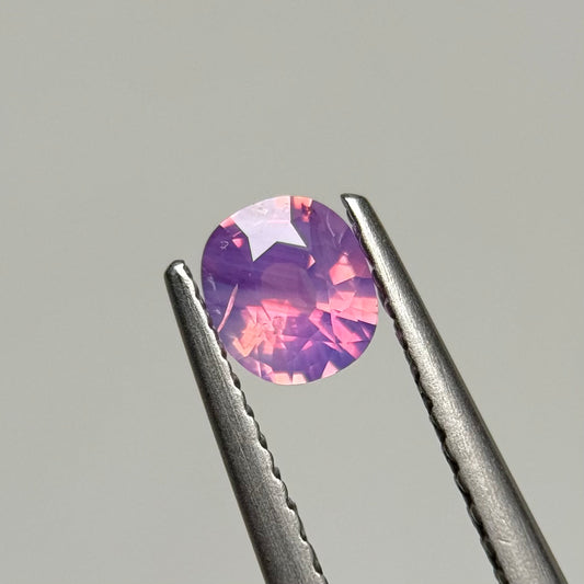 0.45ct Natural Pinkish Purple Milky Sapphire Vietnam