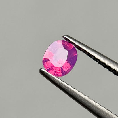0.39ct Natural Purplish Pink Milky Sapphire Vietnam