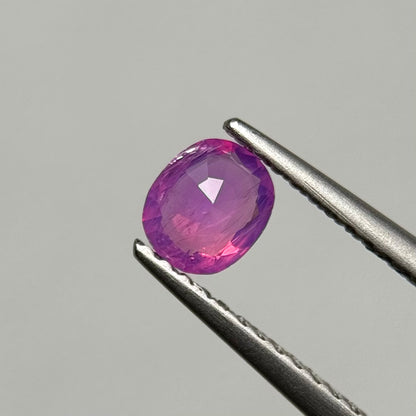0.39ct Natural Purplish Pink Milky Sapphire Vietnam