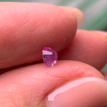 0.40ct Natural Pink Milky Sapphire Vietnam