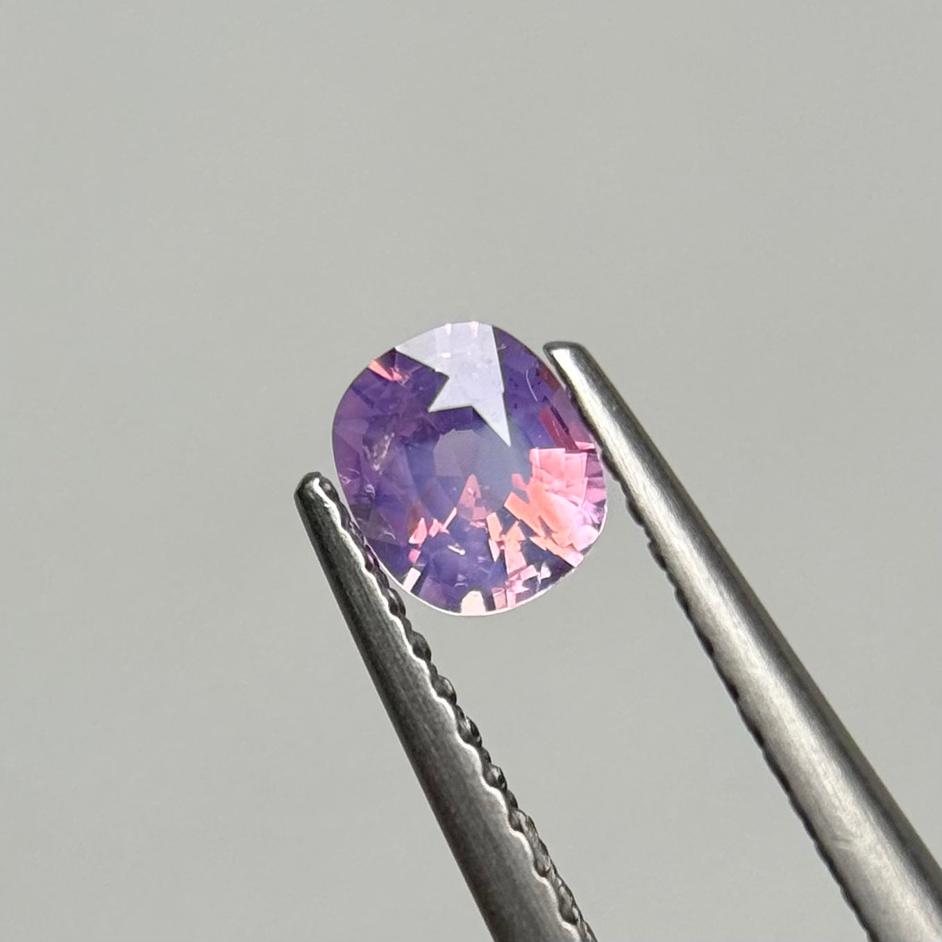 0.46ct Natural Purple Milky Sapphire Vietnam