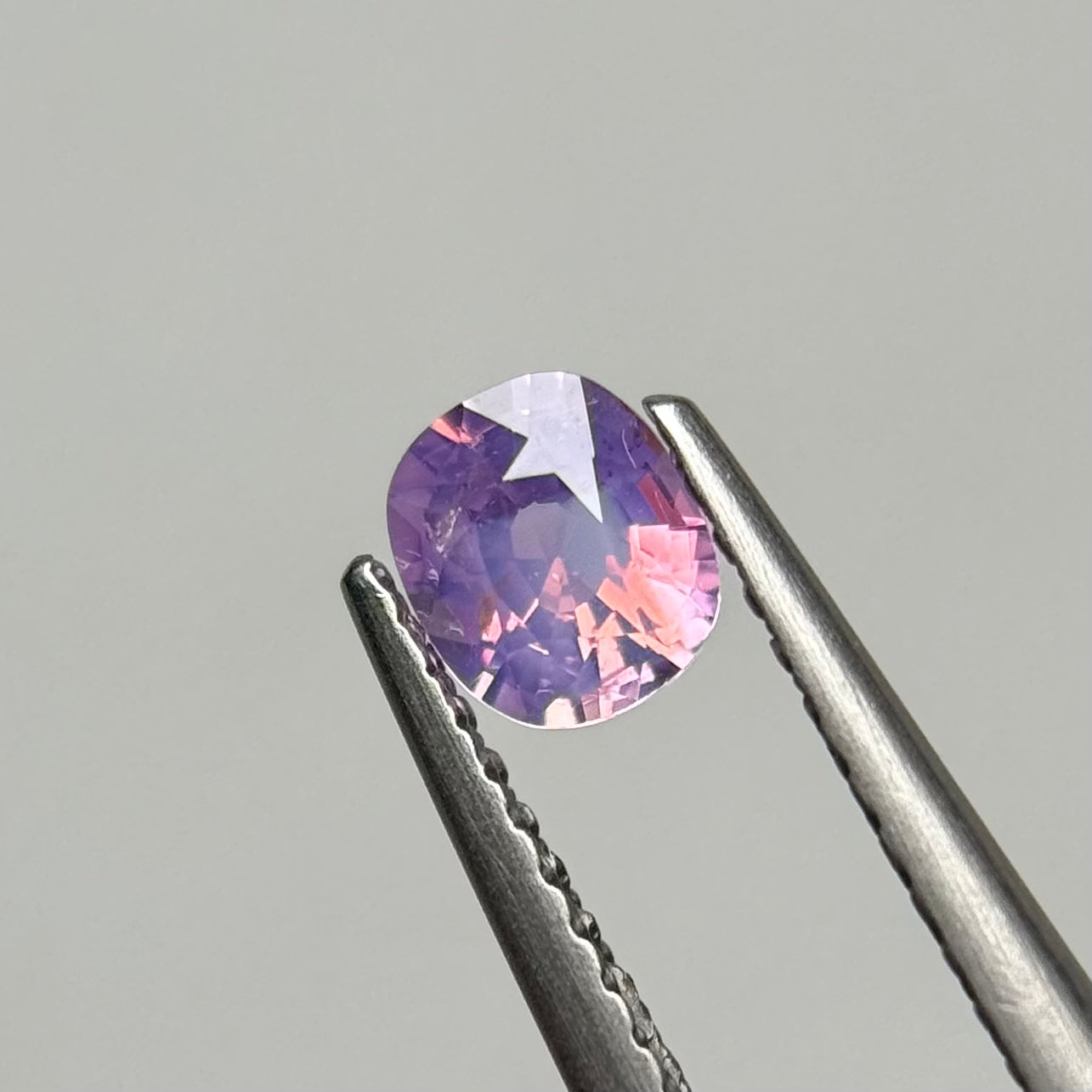 0.46ct Natural Purple Milky Sapphire Vietnam