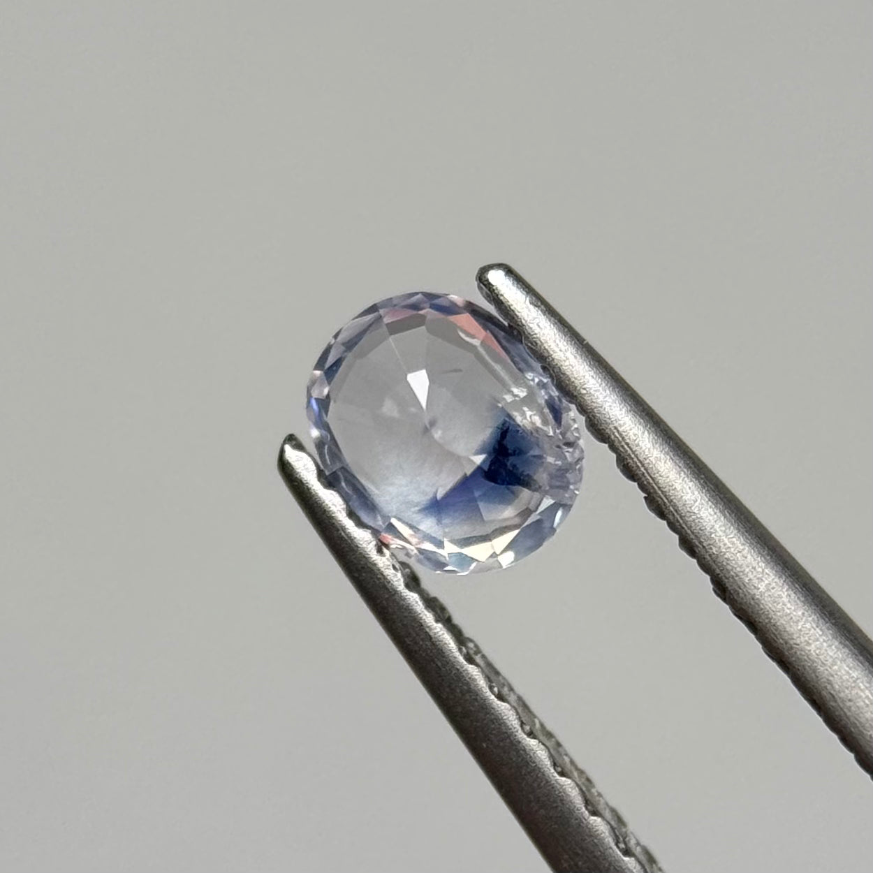 0.51ct Natural Bluish White Milky Sapphire Vietnam