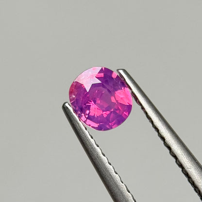 0.54ct Natural Purplish Pink Milky Sapphire Vietnam