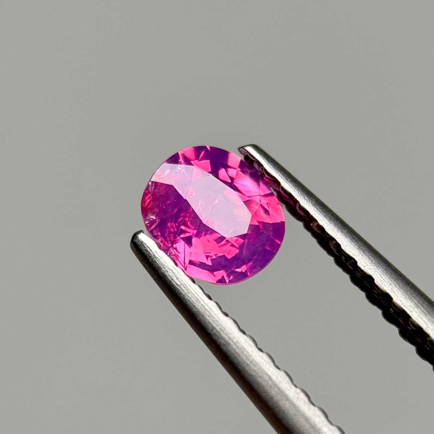 0.54ct Natural Purplish Pink Milky Sapphire Vietnam