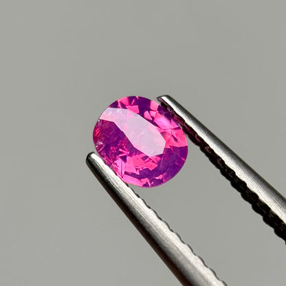 0.54ct Natural Purplish Pink Milky Sapphire Vietnam