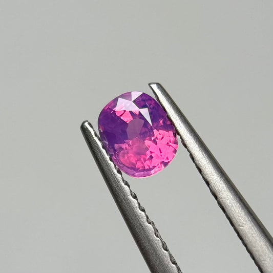 0.45 ct Natural Pinkish Purple Milky Sapphire Viet Nam.