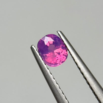 0.45 ct Natural Pinkish Purple Milky Sapphire Viet Nam.