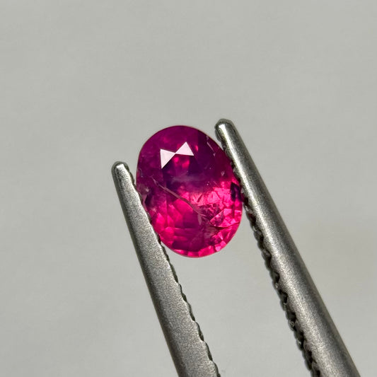 0.55ct Natural Red Milky Sapphire Vietnam