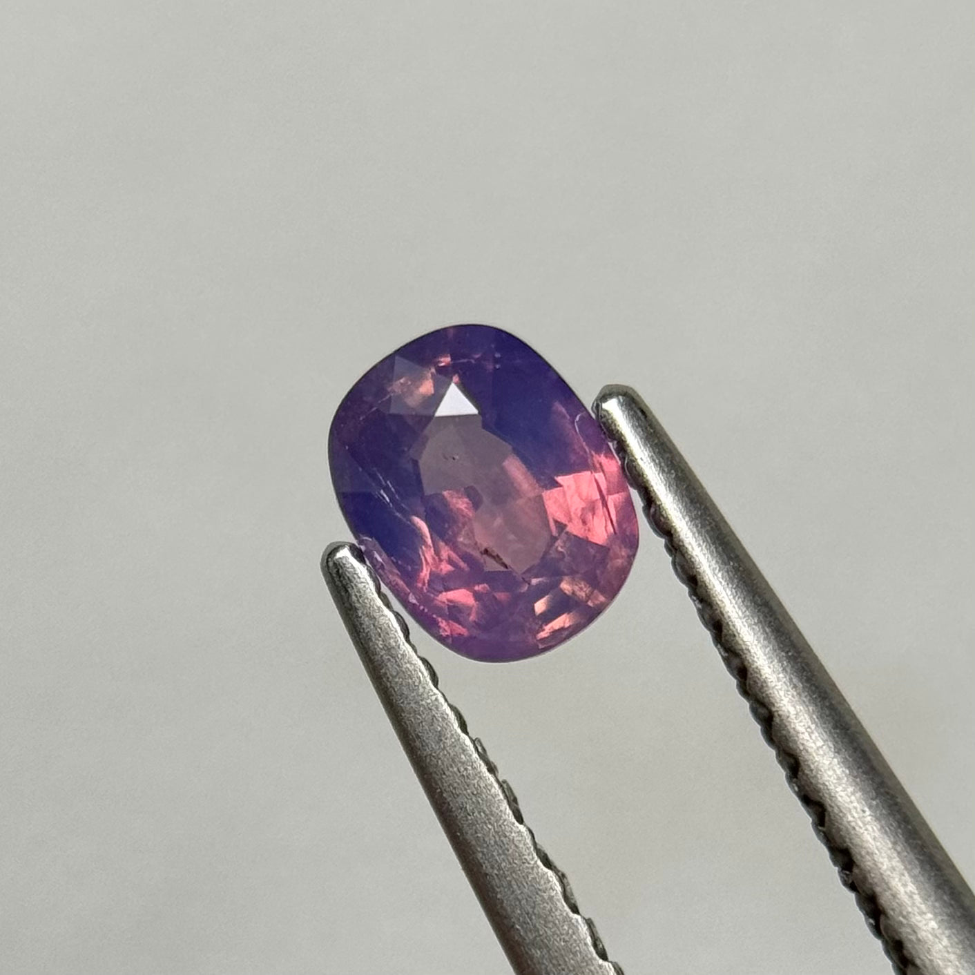 0.57 ct Natural Purple Milky Sapphire Vietnam.