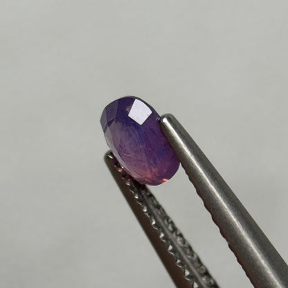 0.57 ct Natural Purple Milky Sapphire Vietnam.