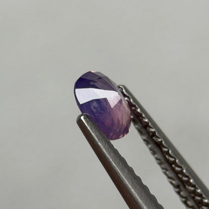 0.57 ct Natural Purple Milky Sapphire Vietnam.