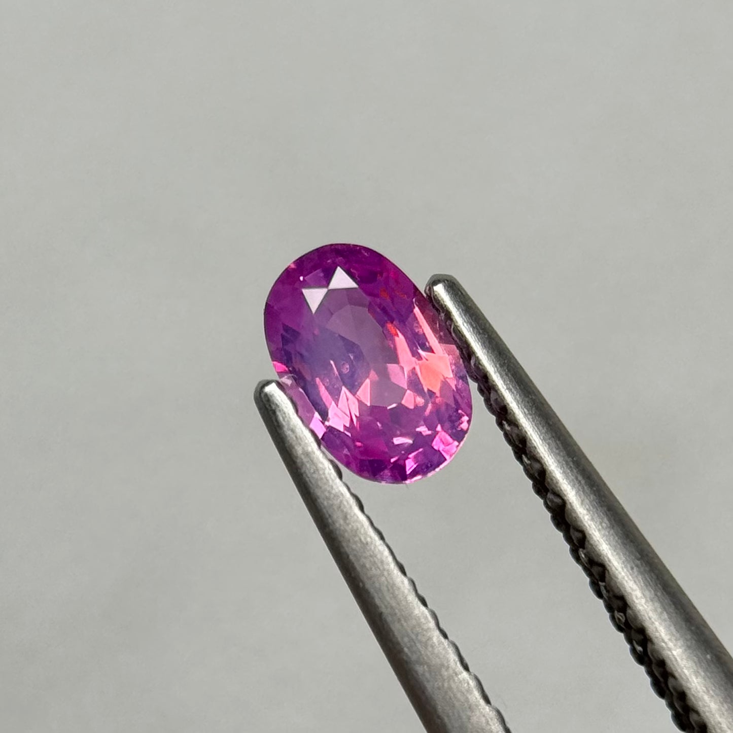 0.49 ct Natural Pink Milky Sapphire Vietnam.