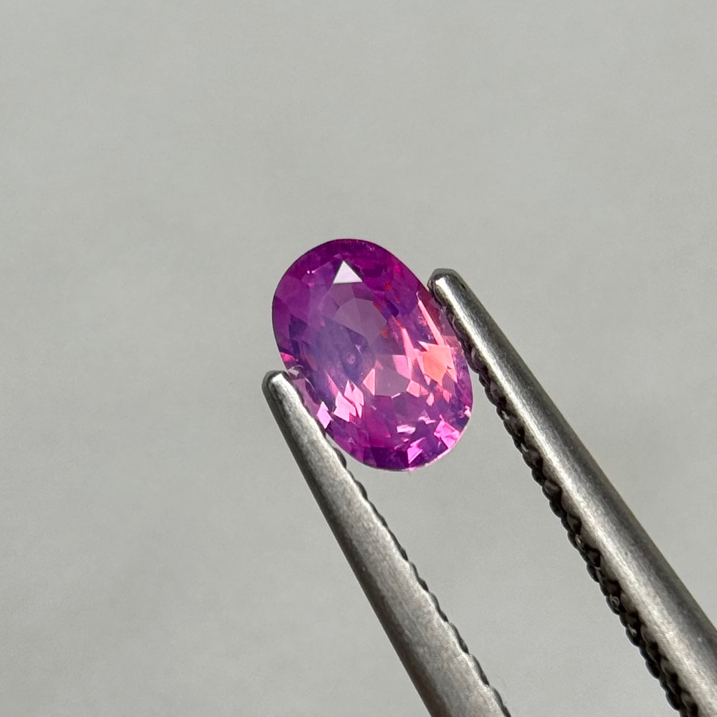 0.49 ct Natural Pink Milky Sapphire Vietnam.