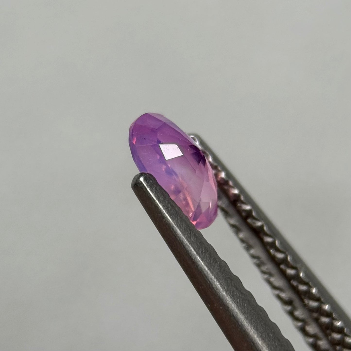 0.49 ct Natural Pink Milky Sapphire Vietnam.