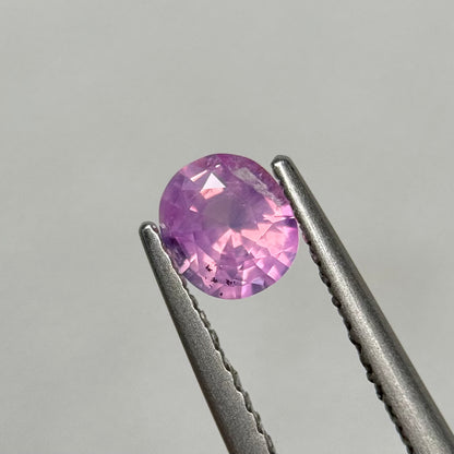 0.59 ct Natural Pink Milky Sapphire Vietnam.