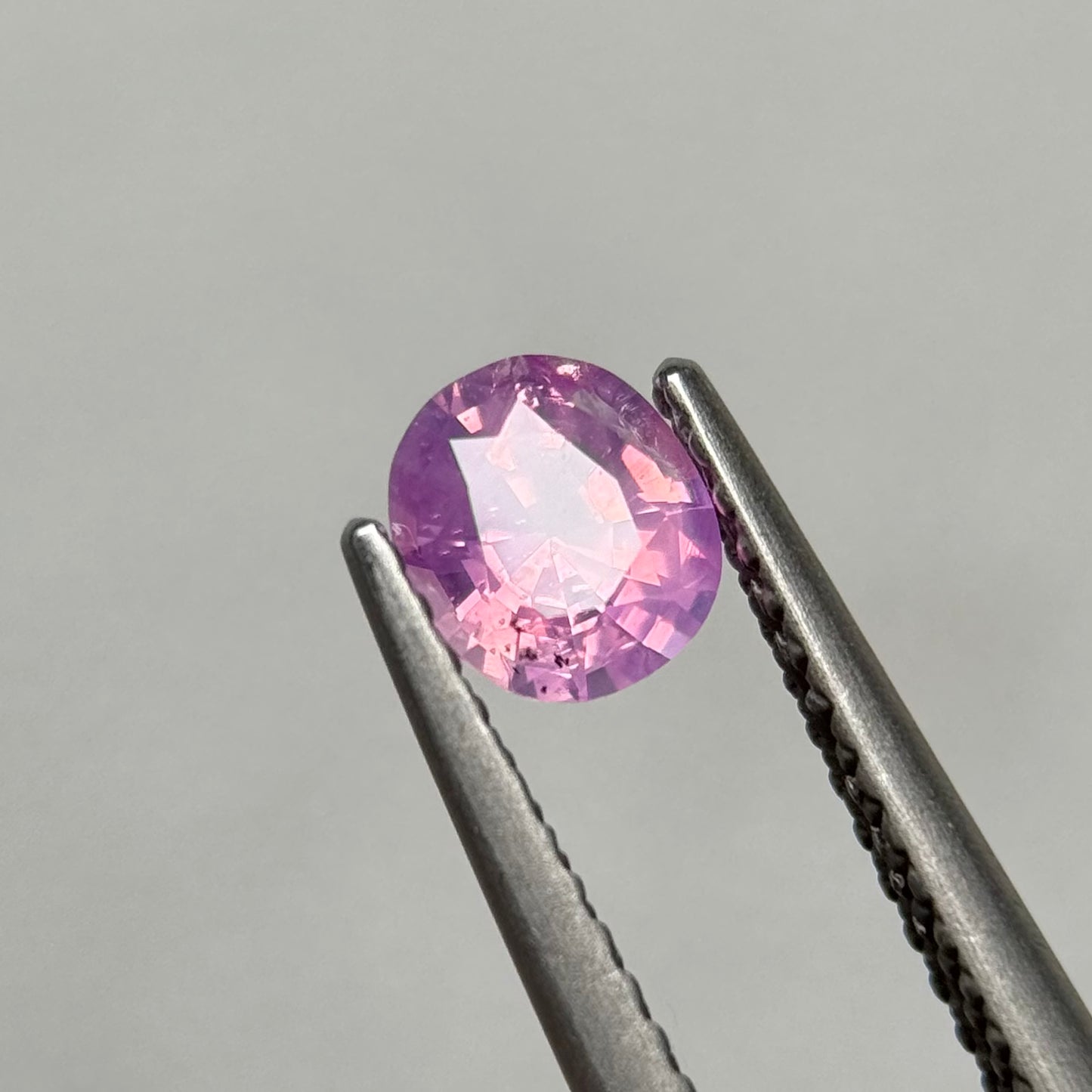 0.59 ct Natural Pink Milky Sapphire Vietnam.