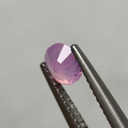 0.59 ct Natural Pink Milky Sapphire Vietnam.