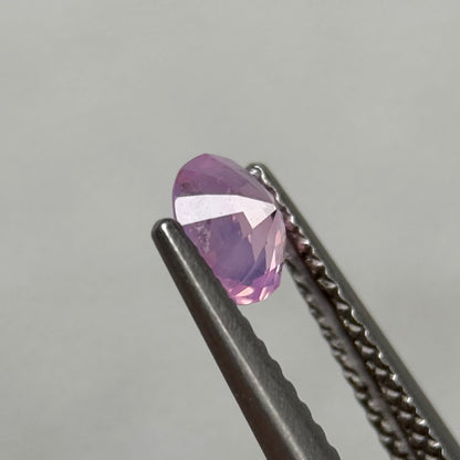 0.59 ct Natural Pink Milky Sapphire Vietnam.