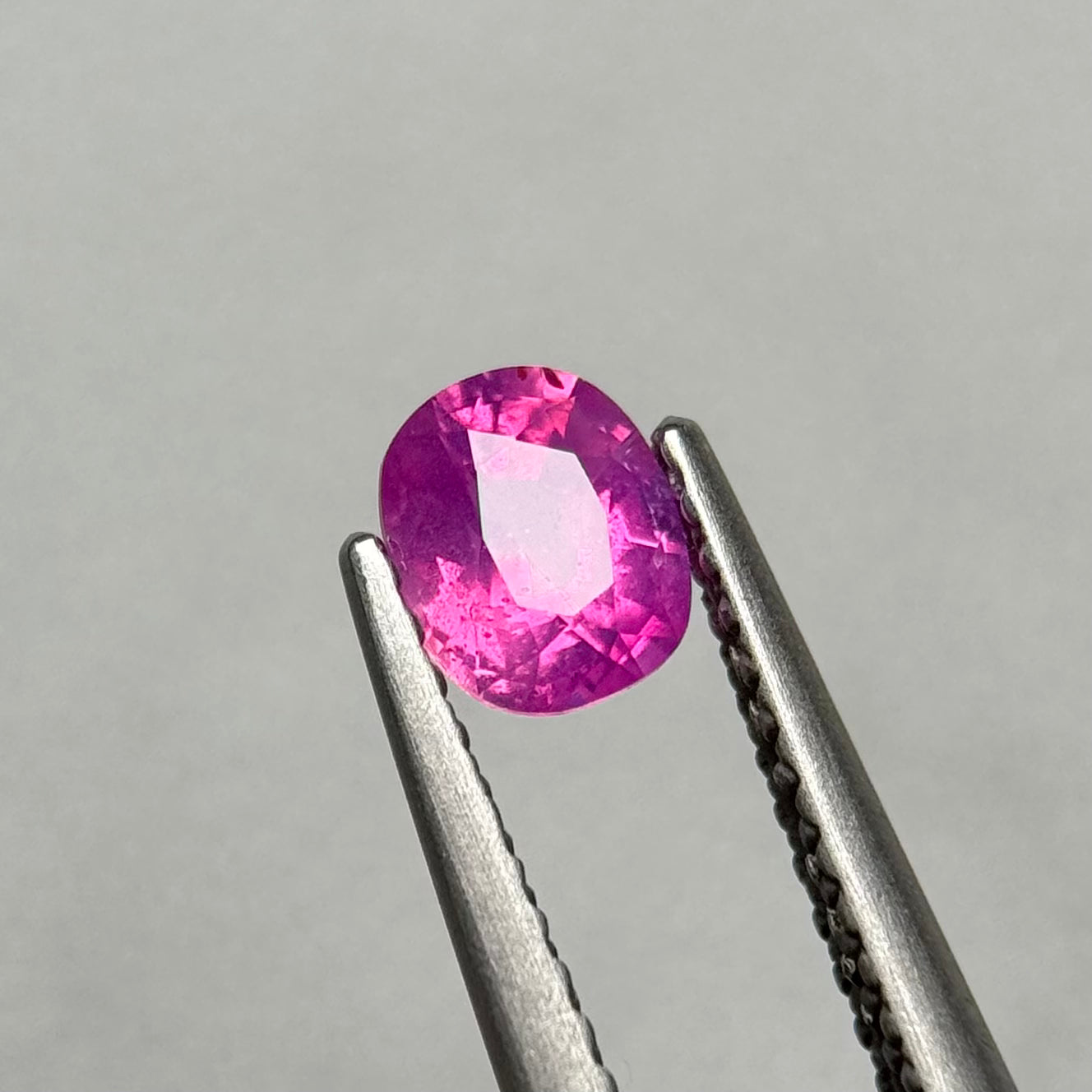 0.56 ct Natural Pink Milky Sapphire Vietnam.