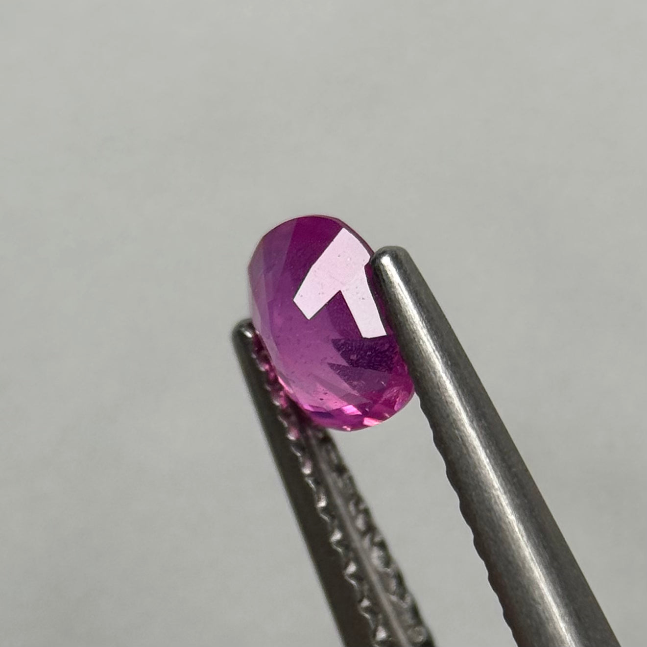 0.56 ct Natural Pink Milky Sapphire Vietnam.