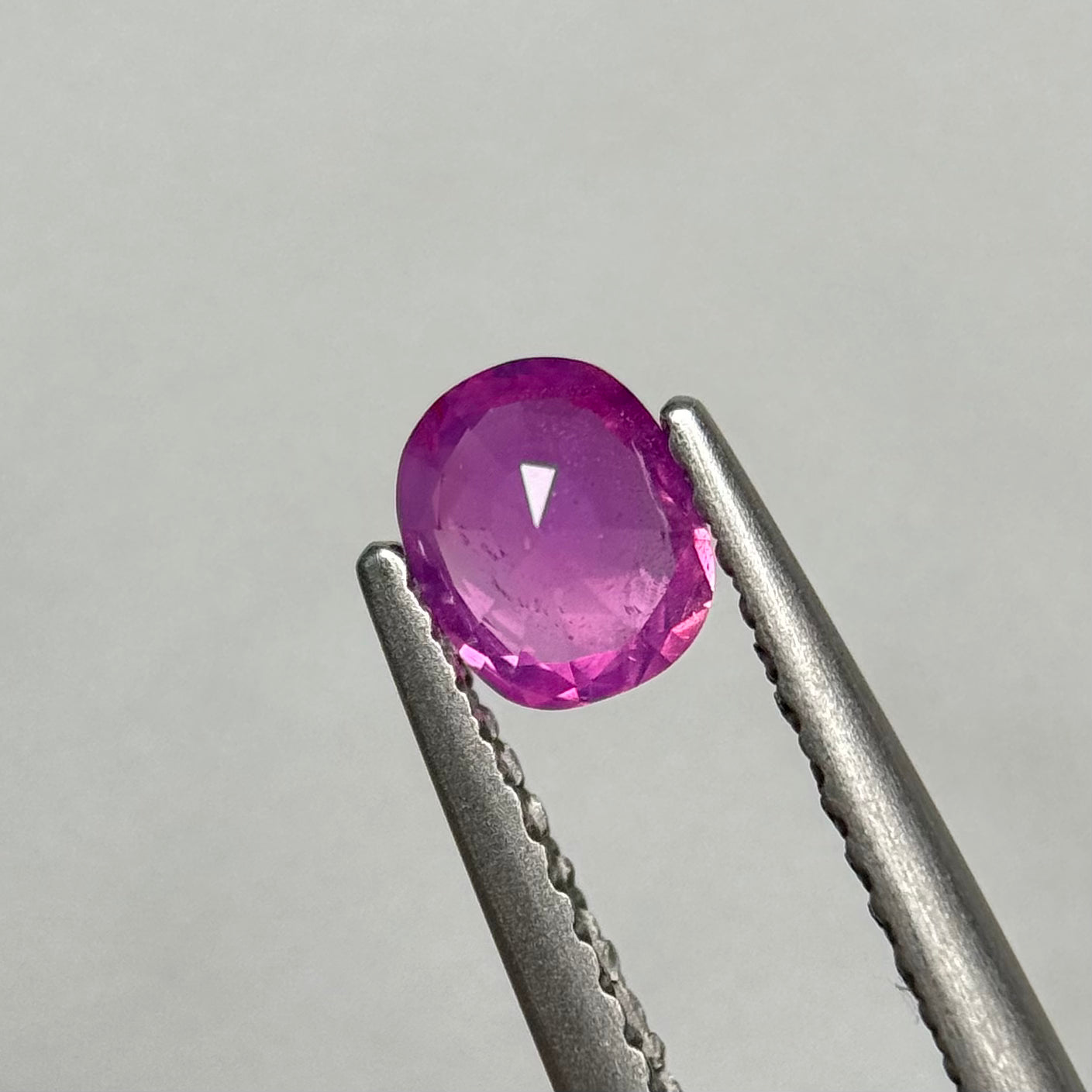 0.56 ct Natural Pink Milky Sapphire Vietnam.