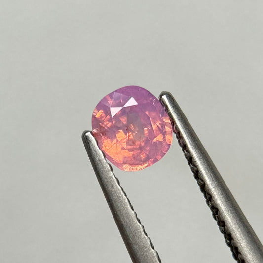 0.52 ct Natural Pink Milky Sapphire Vietnam.