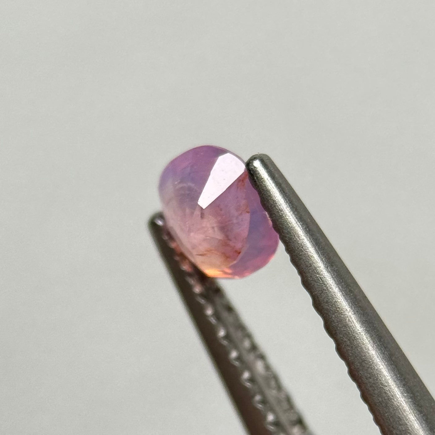 0.52 ct Natural Pink Milky Sapphire Vietnam.