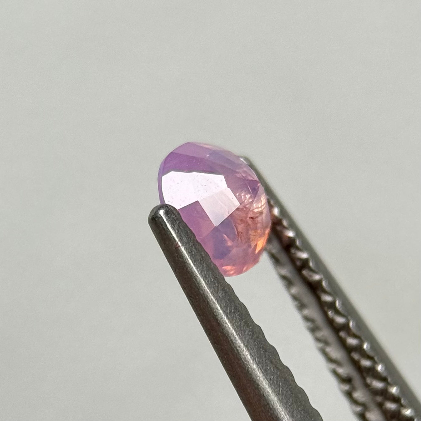 0.52 ct Natural Pink Milky Sapphire Vietnam.