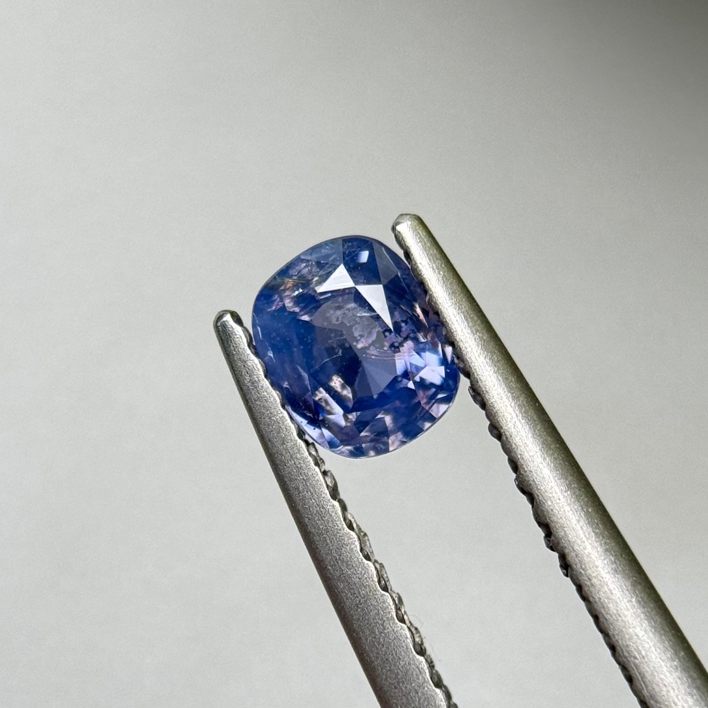 0.59 ct Natural Blue Milky Sapphire Vietnam.