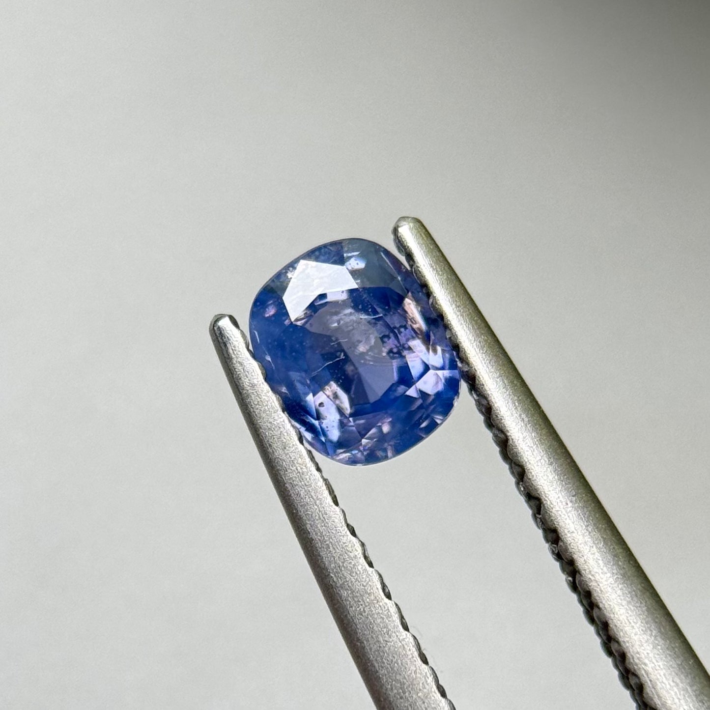 0.59 ct Natural Blue Milky Sapphire Vietnam.