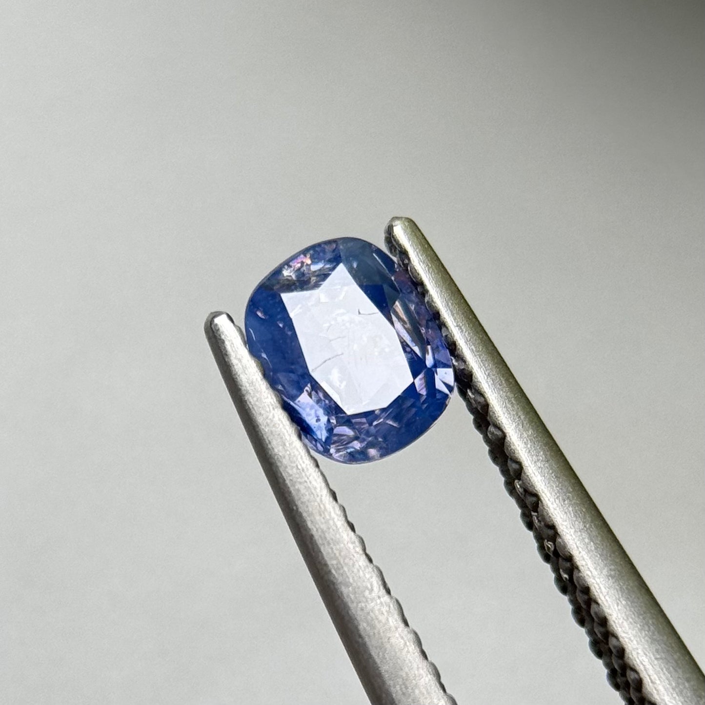 0.59 ct Natural Blue Milky Sapphire Vietnam.
