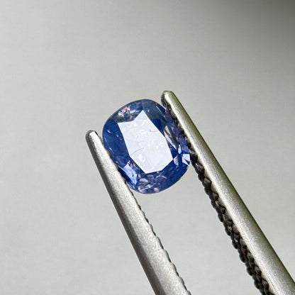 0.59 ct Natural Blue Milky Sapphire Vietnam.