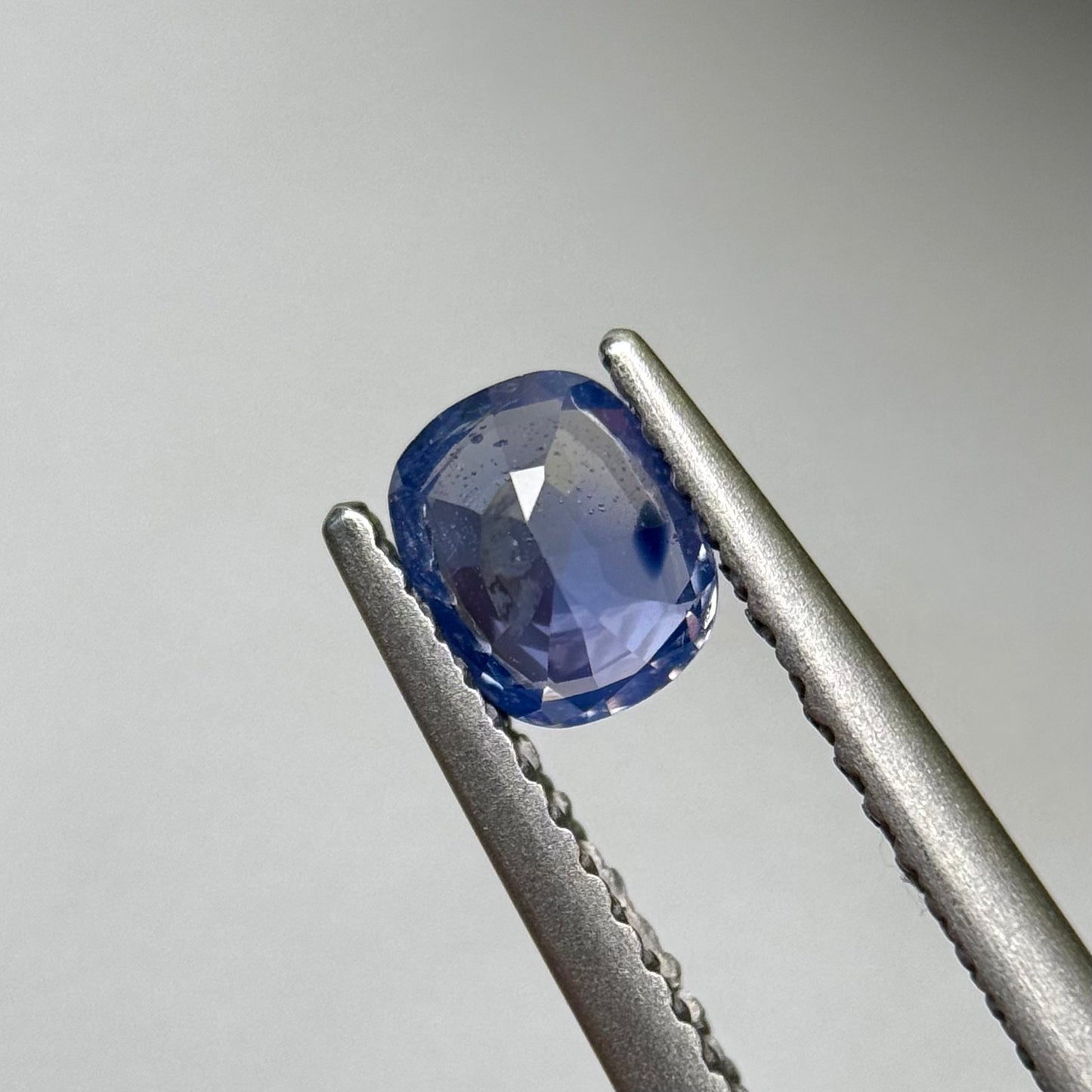 0.59 ct Natural Blue Milky Sapphire Vietnam.