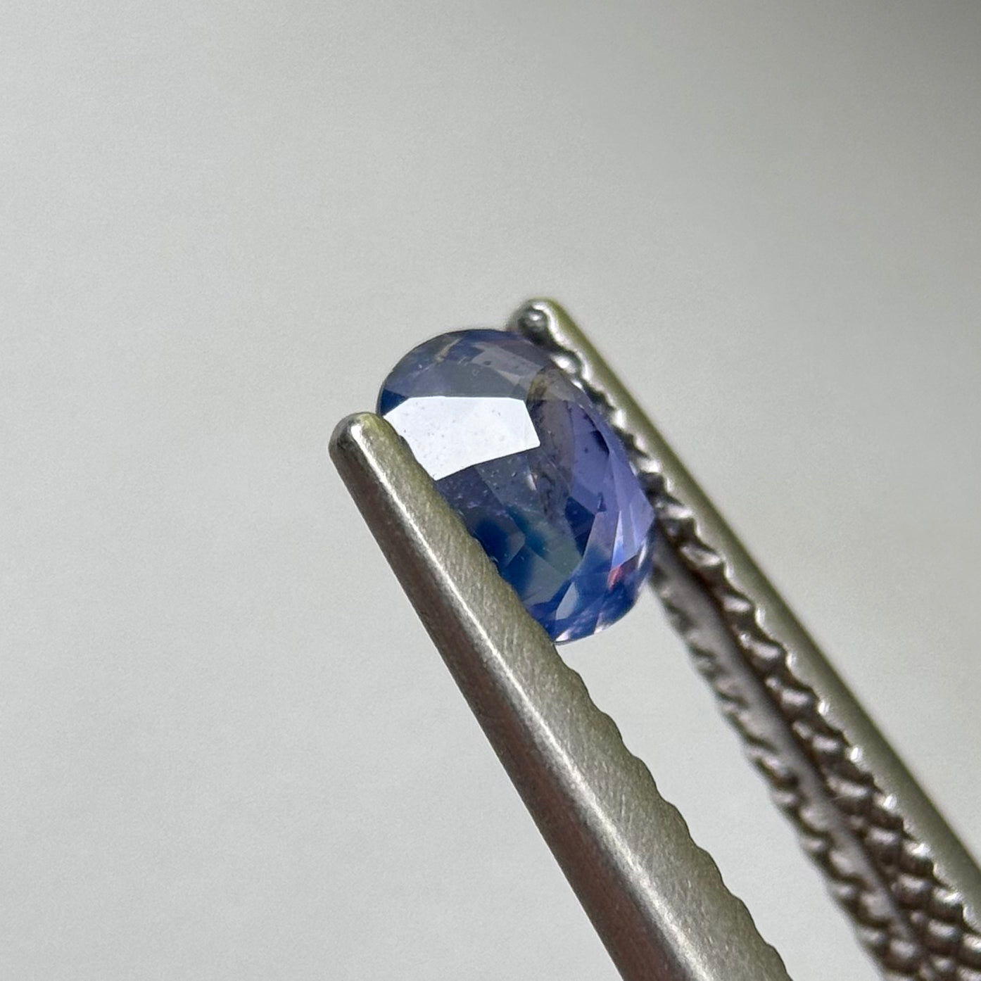 0.59 ct Natural Blue Milky Sapphire Vietnam.