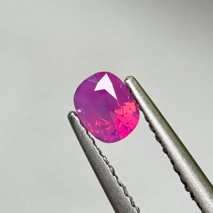 0.42 ct Natural Pink Milky Sapphire Vietnam.