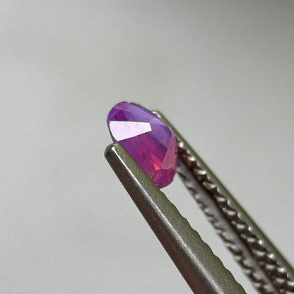 0.42 ct Natural Pink Milky Sapphire Vietnam.