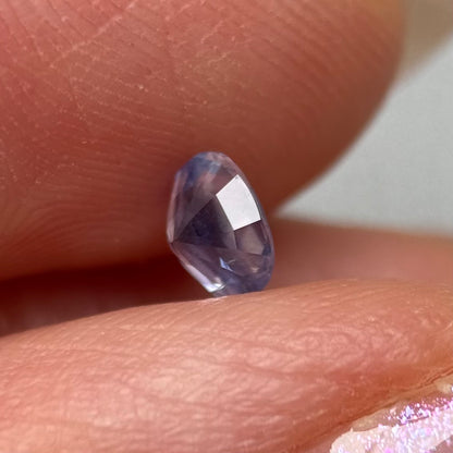 0.47 ct Natural Blue Milky Sapphire Vietnam.