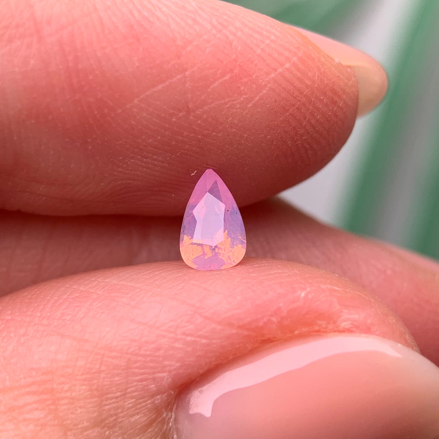 0.40ct Natural Pink Milky Sapphire Vietnam