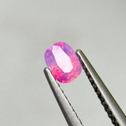 0.38 ct Natural Pink Milky Sapphire Vietnam.
