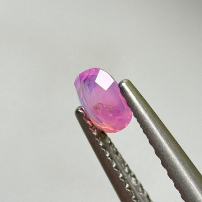0.38 ct Natural Pink Milky Sapphire Vietnam.