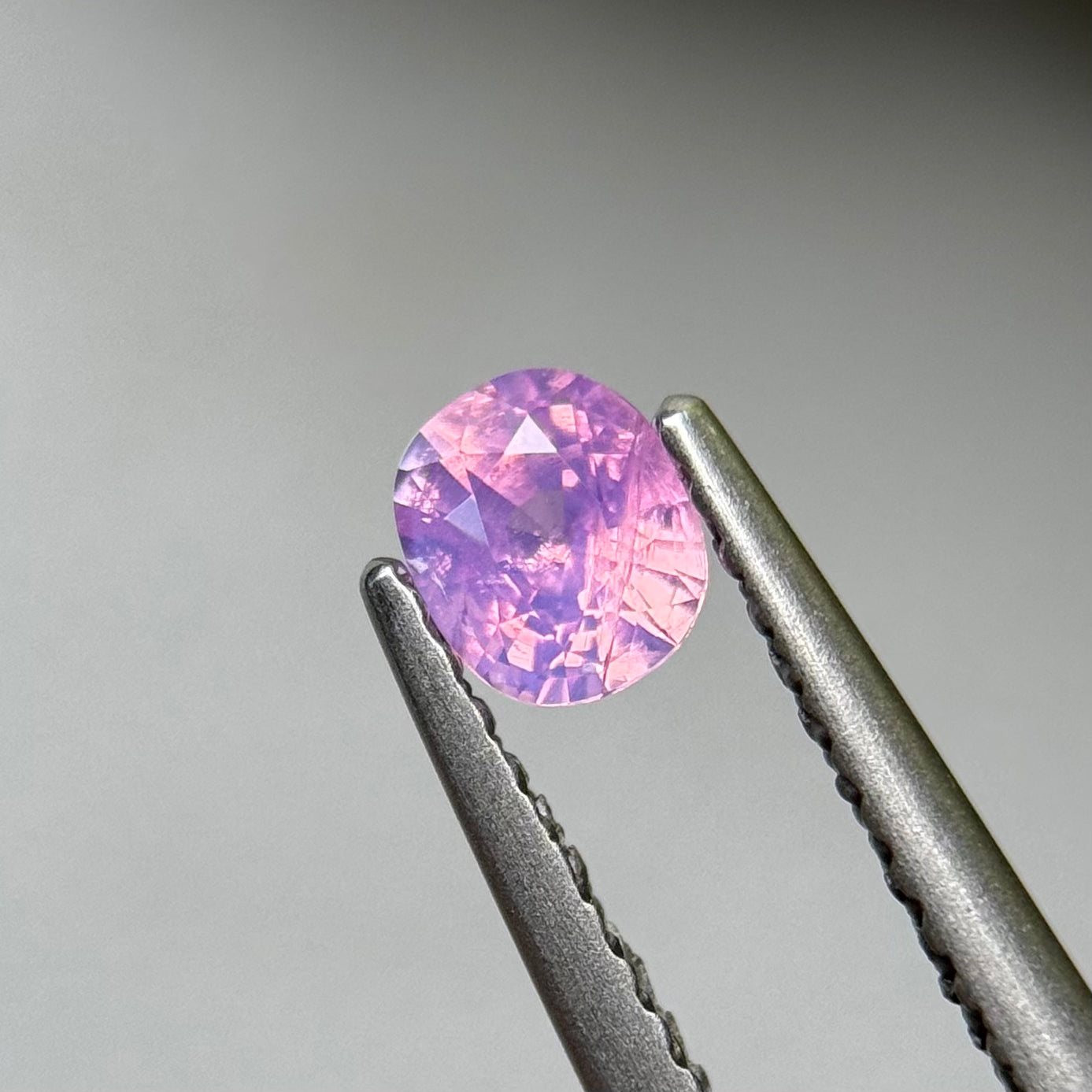 0.38 ct Natural Pink Milky Sapphire Vietnam.