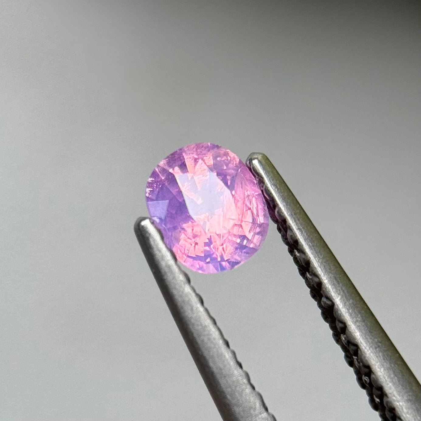 0.38 ct Natural Pink Milky Sapphire Vietnam.