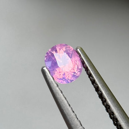 0.38 ct Natural Pink Milky Sapphire Vietnam.