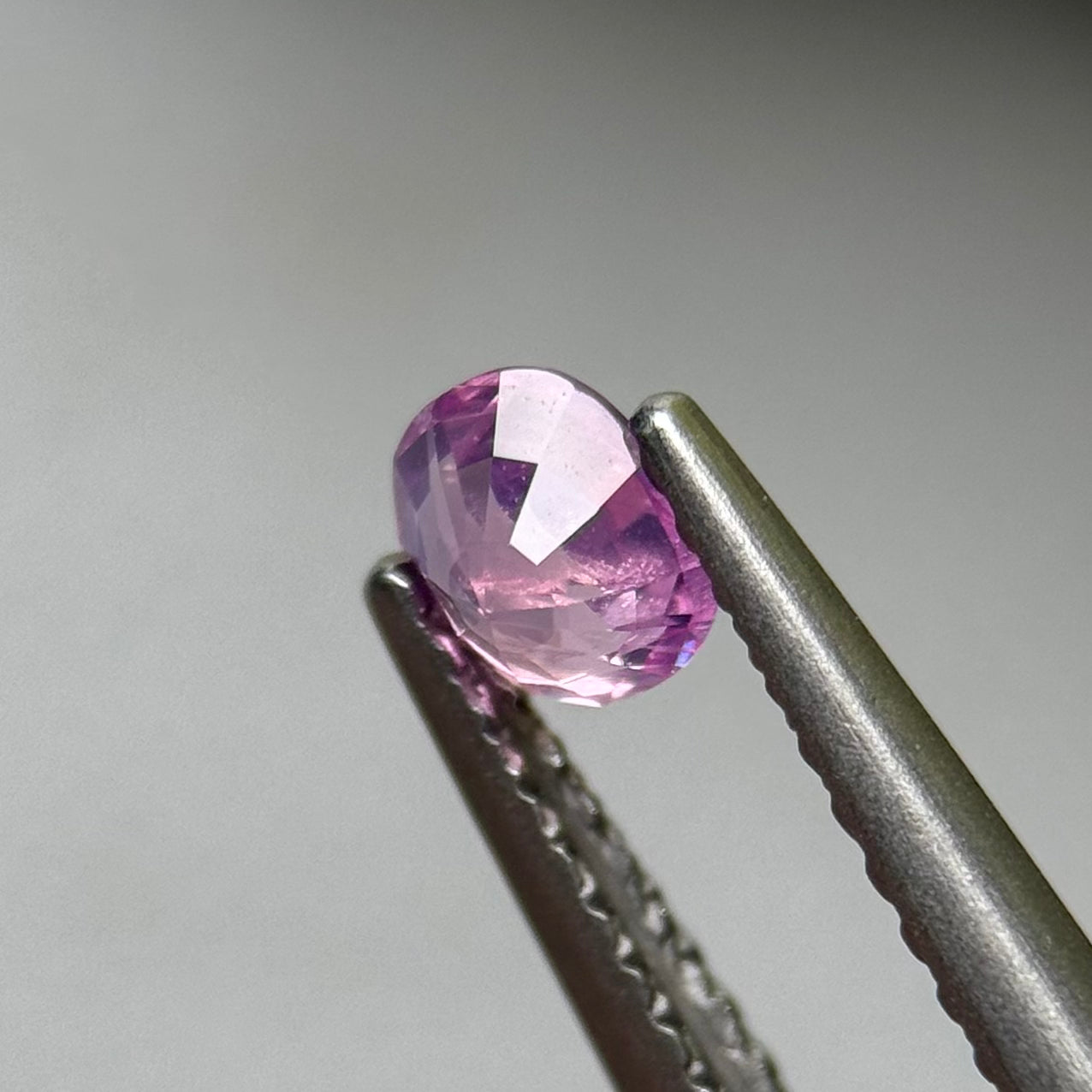 0.38 ct Natural Pink Milky Sapphire Vietnam.