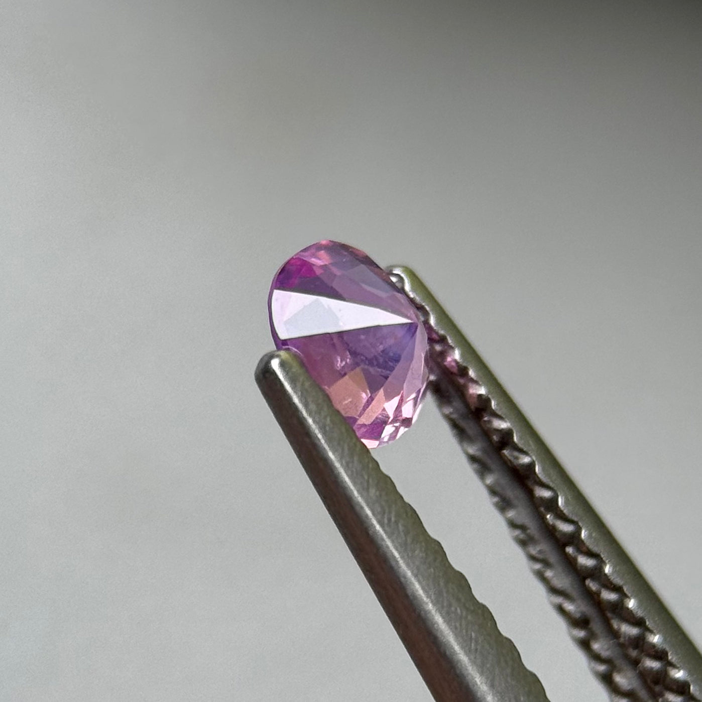 0.38 ct Natural Pink Milky Sapphire Vietnam.
