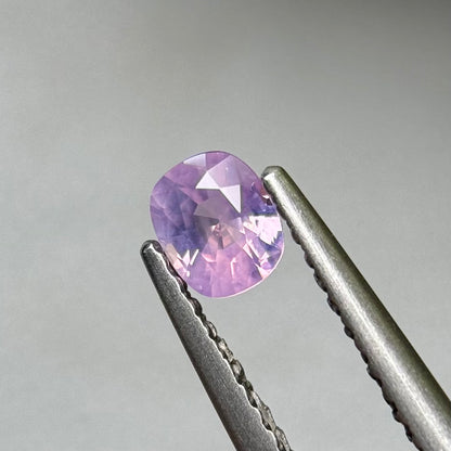 0.35 ct Natural Pink Milky Sapphire Vietnam.