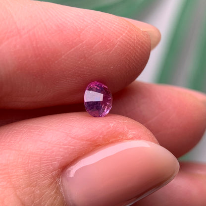 0.59ct Natural Purple Sapphire Vietnam